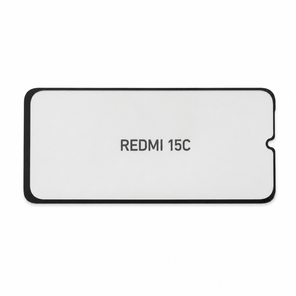 Schutzglas für Redmi 15C Displayschutz – Tempered Glass