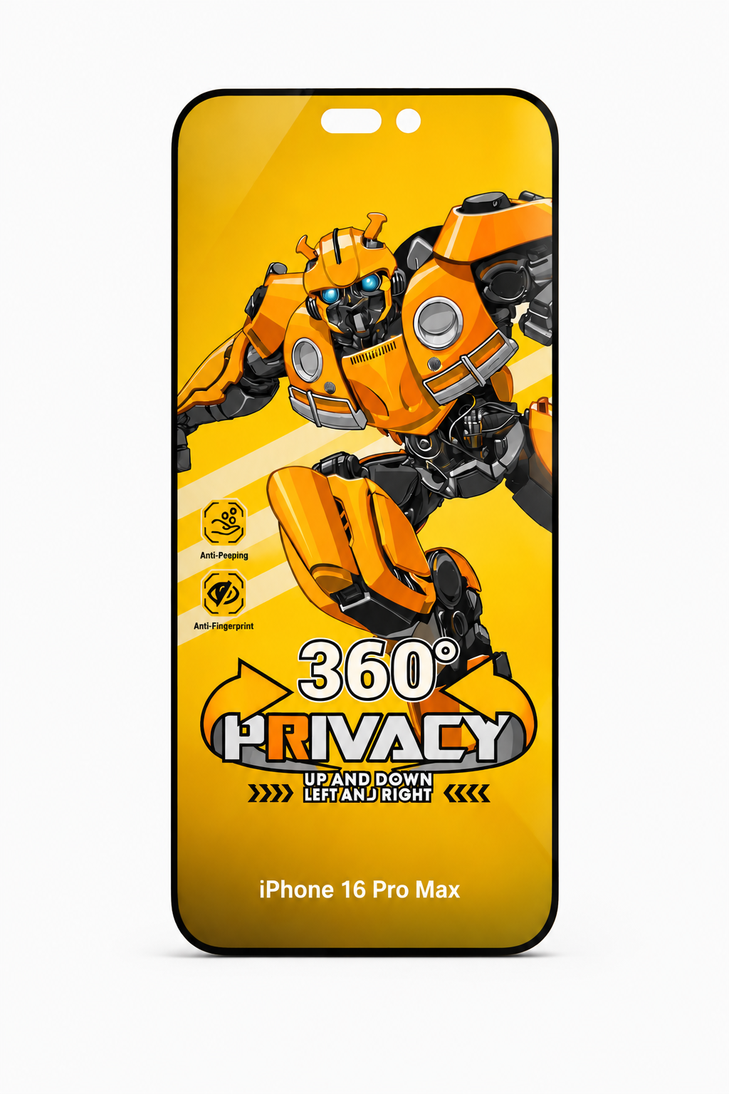 Privacy Screen Protector for iPhone 16 Pro Max & 17 Pro Max