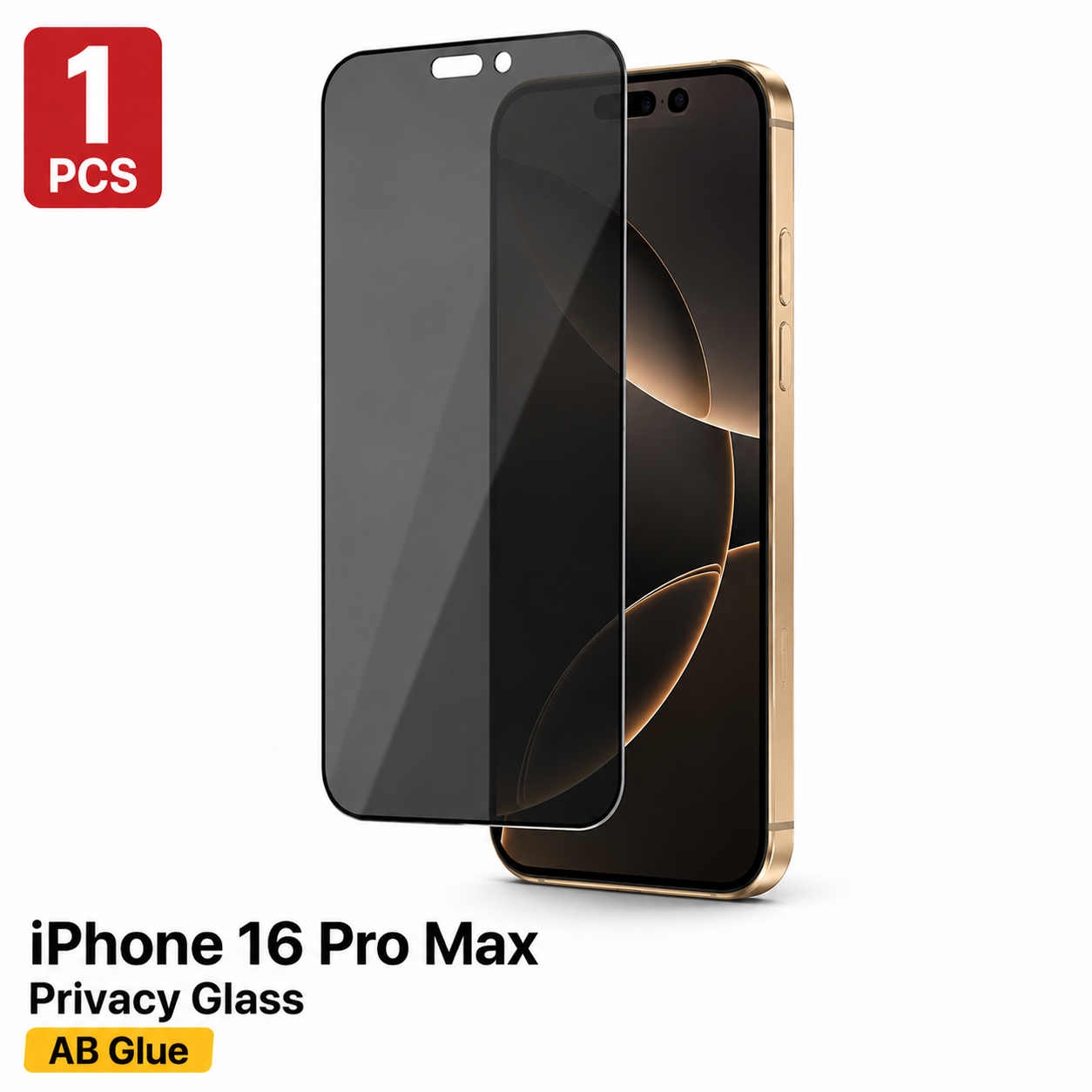 Privacy Screen Protector for iPhone 16 Pro Max & 17 Pro Max