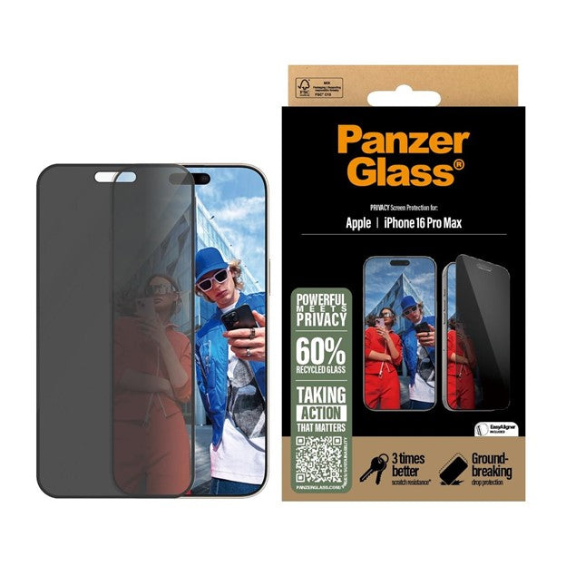 Privacy Screen Protector for iPhone 16 Pro Max & 17 Pro Max