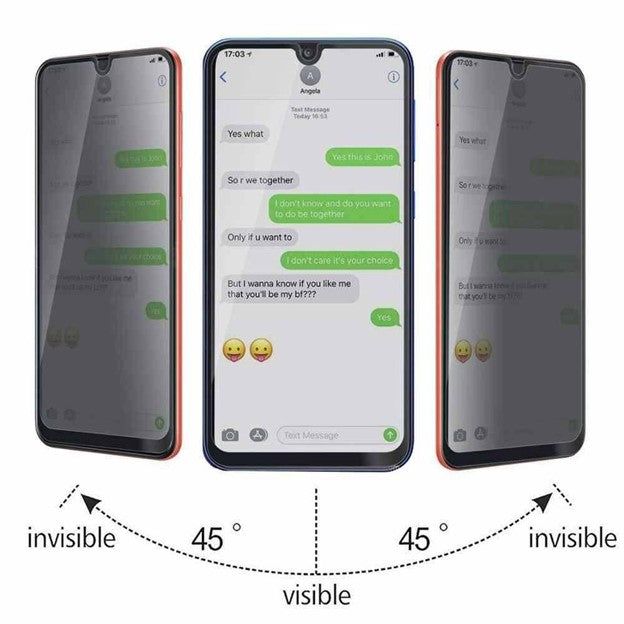 Privacy Screen Protector for iPhone 16 Pro Max & 17 Pro Max