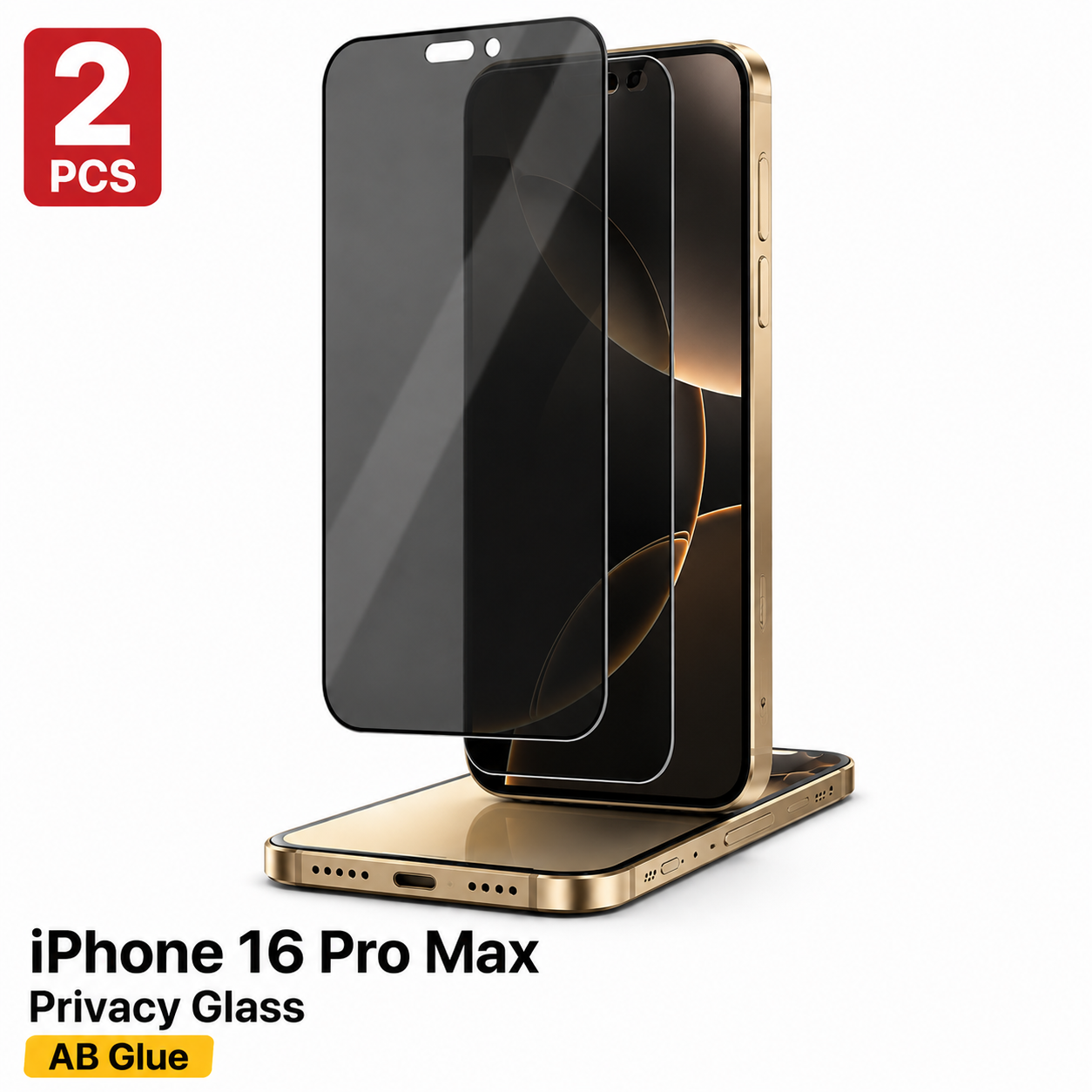 Privacy Screen Protector for iPhone 16 Pro Max & 17 Pro Max