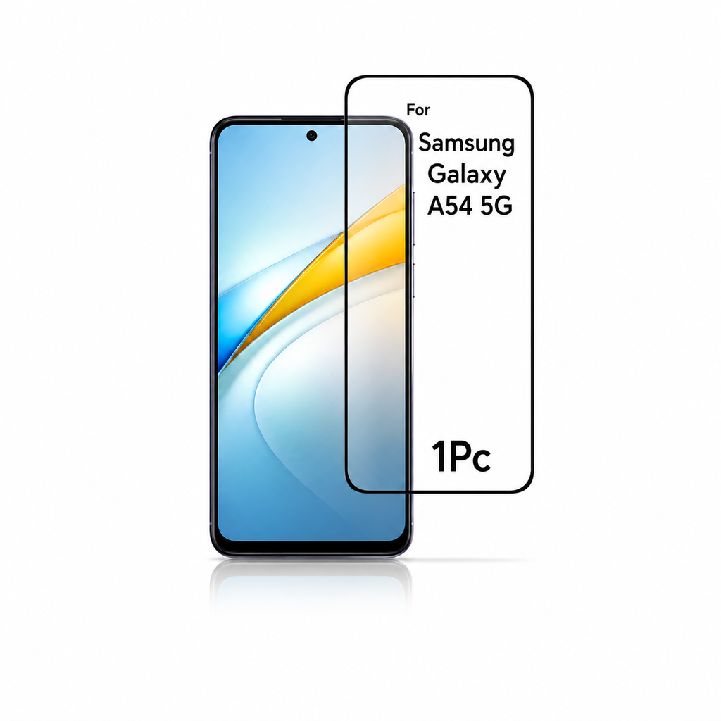 Samsung Galaxy A54 5G/S23 FE Displayschutzfolie – 9H Hartglas HD Klar Anti-Kratzer