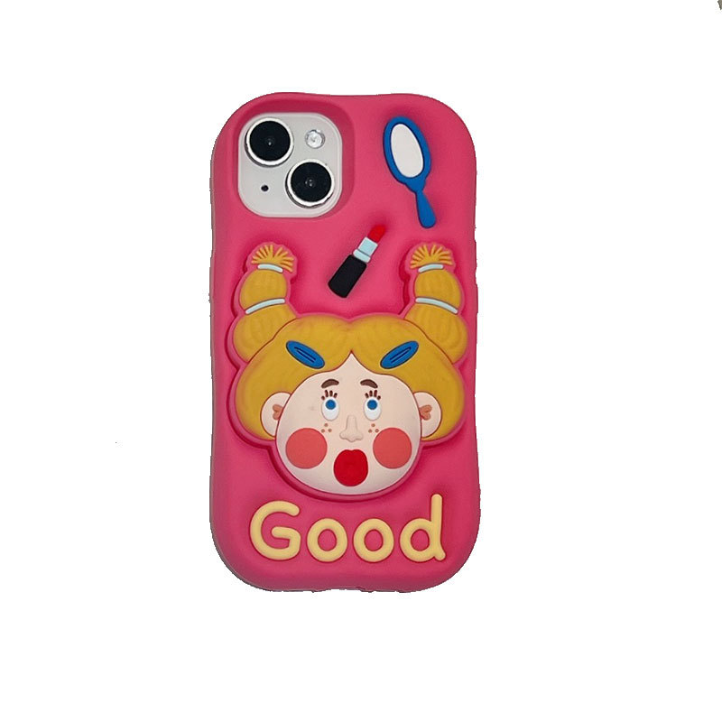 Protective Case with Stand for iPhone 17 Pro Max, Pink Pig Design, Full Coverage Shockproof Case for iPhone 15/14/13/12 Pro – Bild 6
