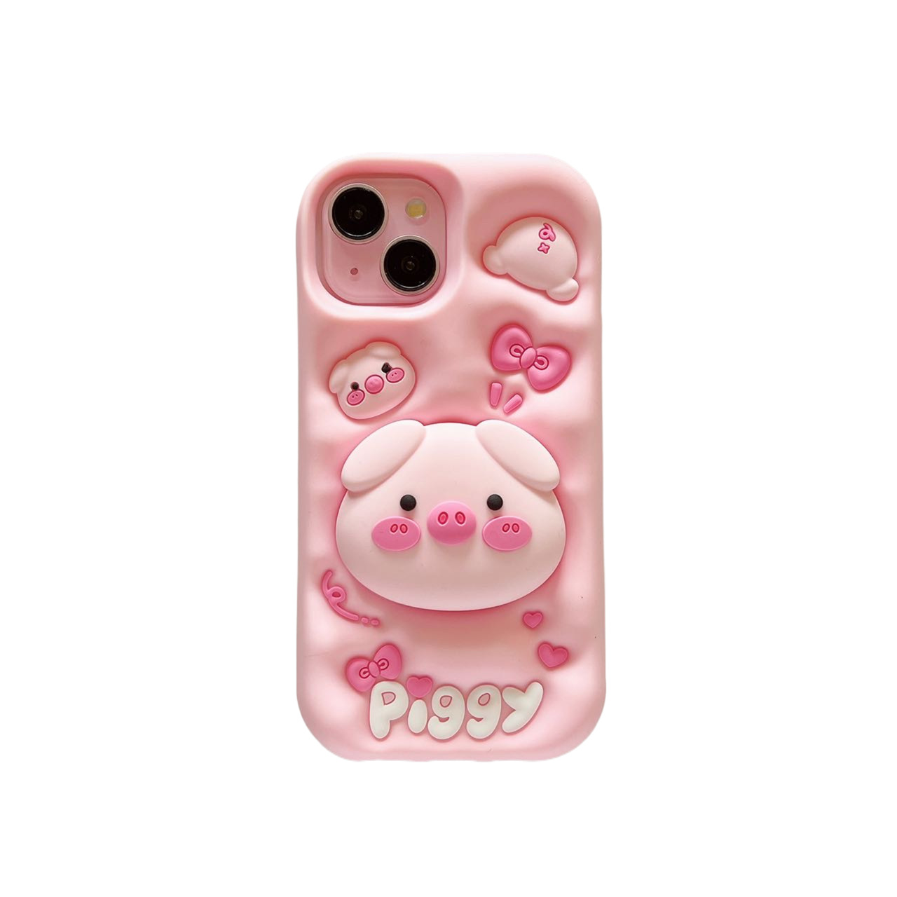 Protective Case with Stand for iPhone 17 Pro Max, Pink Pig Design, Full Coverage Shockproof Case for iPhone 15/14/13/12 Pro – Bild 5